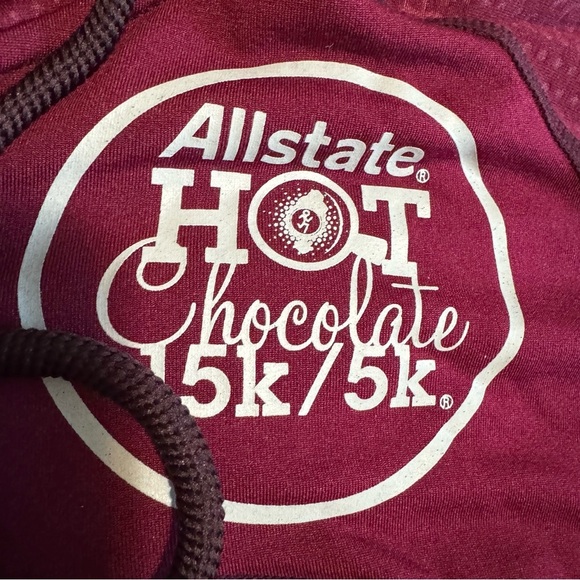 Bundle Allstate Hot Chocolate Hoodies - Gray, Burgundy, and Blue.Size XL(2) L(1) - Picture 7 of 10
